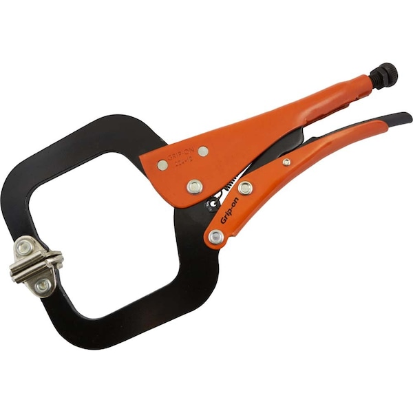 Grip-On 12 Locking Cclamp Plier, With Swivel Pads, 318 Jaw Opening 224-12 - main